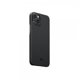 Pitaka iPhone 14 Cover MagEZ Case 3 Sort/Grå Twill