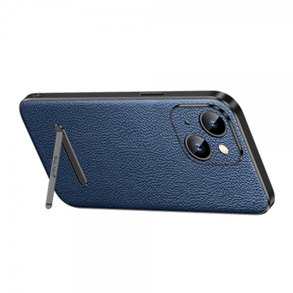 Sulada iPhone 14 Cover med Støttefod Blå