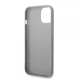 Karl Lagerfeld iPhone 14 Cover Monogram Iridescent Silver