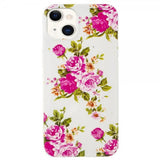 iPhone 14 Cover Motiv Rosa Roser