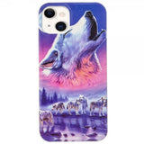 iPhone 14 Cover Motiv Hylende Ulv