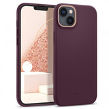 Caseology iPhone 14 Cover med Skærmbeskyttelse Nano Pop 360 Burgundy Bean