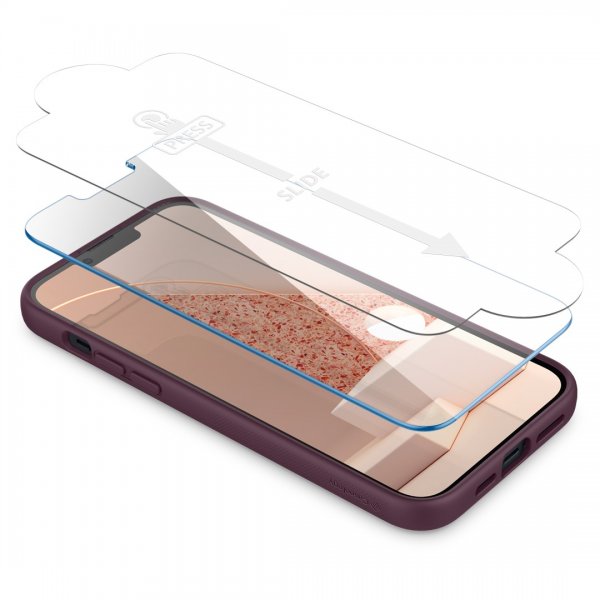 Caseology iPhone 14 Cover med Skærmbeskyttelse Nano Pop 360 Burgundy Bean