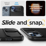 Spigen iPhone 14 Cover Optik Armor MagFit Sort