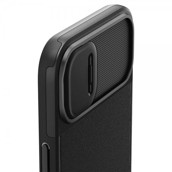 Spigen iPhone 14 Cover Optik Armor MagFit Sort