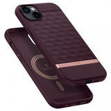 Caseology iPhone 14 Cover Parallax Mag Burgundy Bean