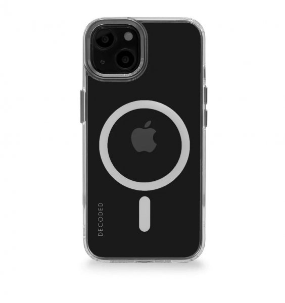 Decoded iPhone 14 Cover Recycled Plastic Bagside Gennemsigtig