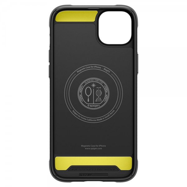 Spigen iPhone 14 Cover Rugged Armor MagFit Mat Sort