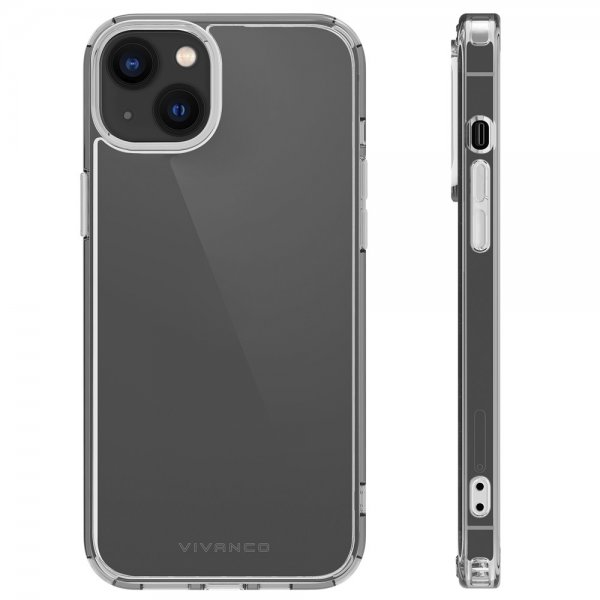 Vivanco iPhone 14 Cover Safe & Steady Transparent