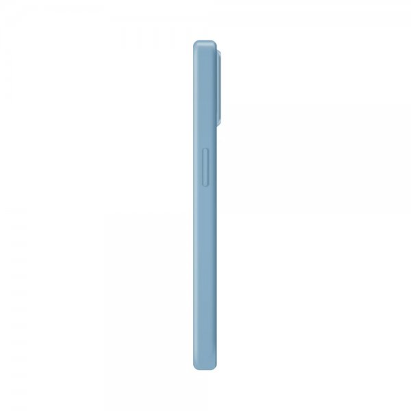 Xqisit iPhone 14 Cover Silicone Case Lyseblå