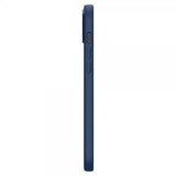 Spigen iPhone 14 Cover Silicone Fit MagFit Navy Blue