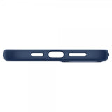 Spigen iPhone 14 Cover Silicone Fit MagFit Navy Blue
