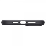Spigen iPhone 14 Cover Silicone Fit MagFit Sort