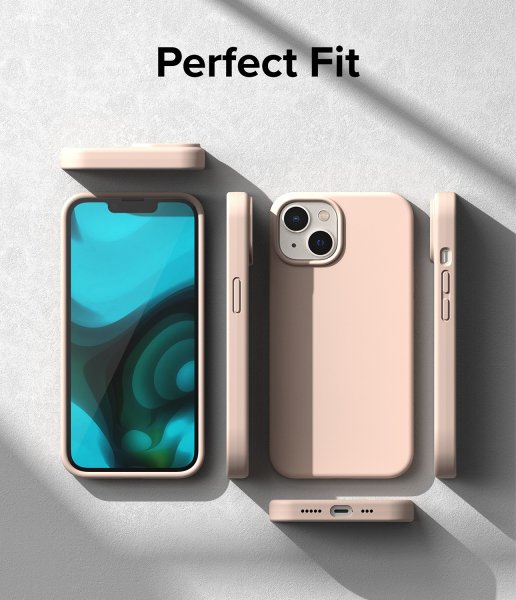 Ringke iPhone 14 Cover Silikone Pink Sand