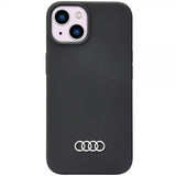 Audi iPhone 14 Cover Silikone Sort