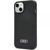 Audi iPhone 14 Cover Silikone Sort