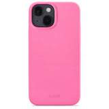 holdit iPhone 14 Cover Silikone Bright Pink