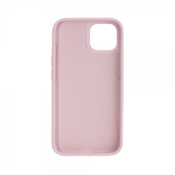 Onsala iPhone 13/14 Cover Silikone Kridt Pink
