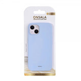 Onsala iPhone 13/iPhone 14 Cover Silikone Lyseblå