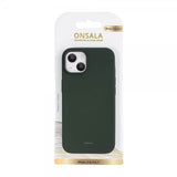 Onsala iPhone 13/iPhone 14 Cover Silikone Olivengrøn