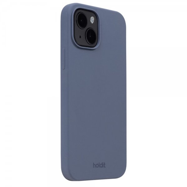 holdit iPhone 14 Cover Silikone Pacific Blue