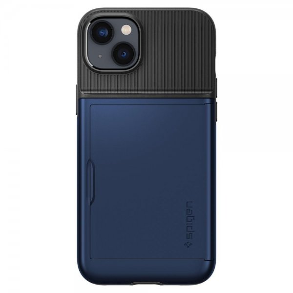 Spigen iPhone 14 Cover Slim Armor CS Navy Blue