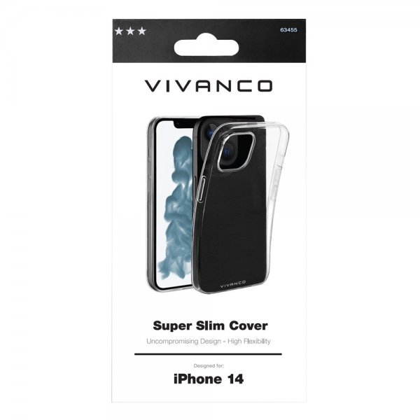 Vivanco iPhone 14 Cover Slim TPU Transparent