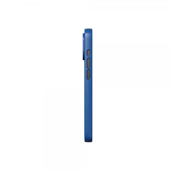 Nudient iPhone 14 Cover Thin Case Blueprint Blue