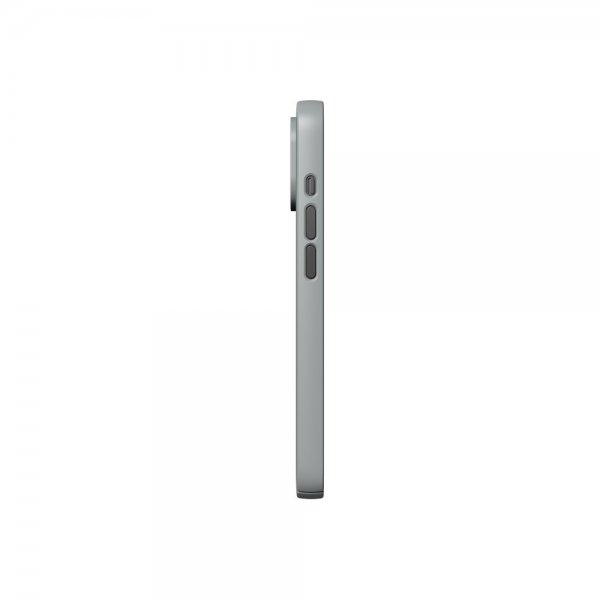 Nudient iPhone 14 Cover Thin Case MagSafe Concrete Grey