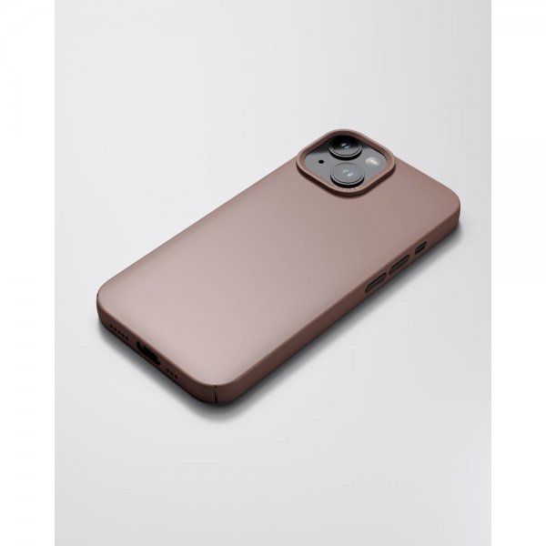 Nudient iPhone 14 Cover Tyndt Cover MagSafe Dusty Pink