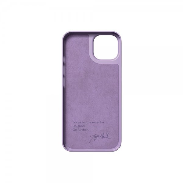 Nudient iPhone 14 Cover Thin Case Pale Violet
