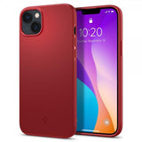 Spigen iPhone 14 Cover Thin Fit Rød