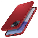 Spigen iPhone 14 Cover Thin Fit Rød
