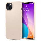 Spigen iPhone 14 Cover Thin Fit Sand Beige