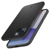 Spigen iPhone 14 Cover Thin Fit Sort