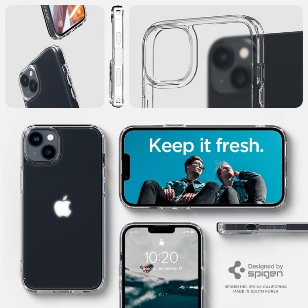 Spigen iPhone 14 Cover Ultra Hybrid Frost Clear