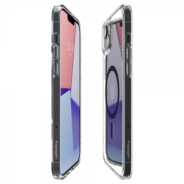 Spigen iPhone 14 Cover Ultra Hybrid MagFit Sort