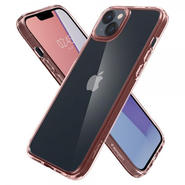 Spigen iPhone 14 Cover Ultra Hybrid Rose Crystal