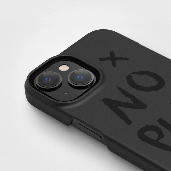 agood company iPhone 14 Cover Växtbaseret No Plastic Charcoal Sort