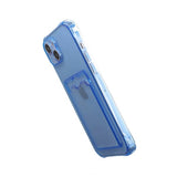 iPhone 14 Cover Kortholder Stødsikkert Blå