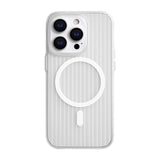 iPhone 13/iPhone 14 Cover Bølget MagSafe Transparent