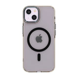 Rvelon iPhone 13/iPhone 14 Cover MagSafe Sort Transparent