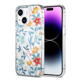 iPhone 14 Plus/iPhone 15 Plus Cover Blomstermønster MagSafe Grene