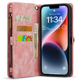 CaseMe iPhone 15 Cover 008 Series Aftageligt Cover Rosa