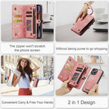 CaseMe iPhone 15 Cover 008 Series Aftageligt Cover Rosa