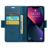 CaseMe iPhone 15 Etui 023 Serie Blå