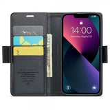 CaseMe iPhone 15 Etui 023 Series Sort