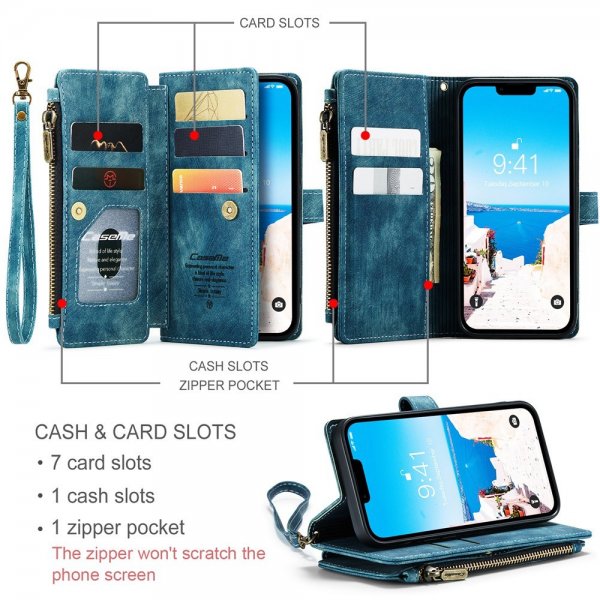 CaseMe iPhone 15 Cover C30 Series Petrol