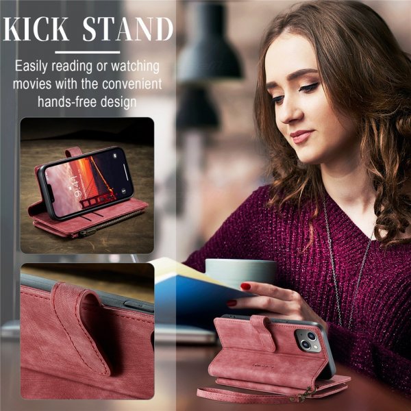 CaseMe iPhone 15 Cover C30 Series Rød