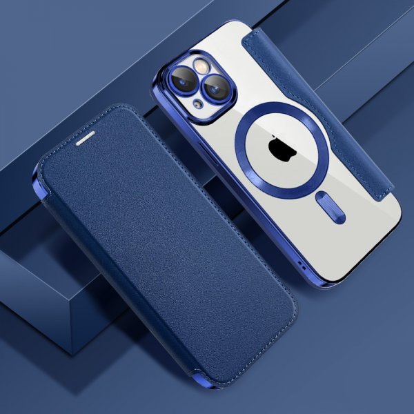 iPhone 15 Cover MagSafe Blå